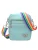 SKD Fashion Revolution Schoudertas ‘SKD Carrying Pride Forward’  cyaan blauw