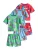 Next Nachtkledij  hemelsblauw / grijs / groen / rood