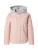 ONLY Tussenjas ‘ONLRisso’  grijs gemêleerd / pastelrood