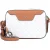L.CREDI Schoudertas ‘Filiberta’  bruin / wit