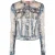 Diesel Dames/Dames Clauvet Denim Look Slim T-Shirt (Blauw Denim Verbleekt)