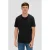 s.Oliver regular T-shirt zwart – (set van 2)