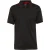 Regatta Professional Herenpolo met korte mouwen (Zwart/Klassiek Rood)