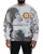 Ronde Hals Sweater met Collage Print