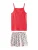 Next Korte pyjama  turquoise / rood / wit