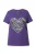 Ulla Popken Shirt  grijs / lila / zwart