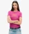 Super Athletics T-shirt met Aansluitende Pasvorm Paars