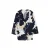 Vrouwenplooiblouse met print Tom Tailor