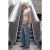 TRENDYOLMİLLA Dames Blauw Effen Wijde pijp Hoge taille Jeans
