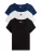 Tommy Jeans Shirt  navy / zwart / wit