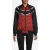 The Kooples Print Pop Leo Orange Technical Jacket Multicolor