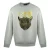 Cavalli Class Leopardprint Logo Grijze Trui