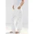 Mango straight leg jeans met studs – wit