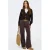 ONLY rechtvallend gebreid vest – donkerbruin