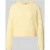 Pieces Regular fit pullover met geribde mouwboordjes model ‘ADA’