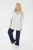 Tuniek Loose fit blue white