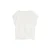 Moderne T-shirt met Knoop Ronde Hals Dames Tom Tailor