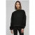 Urban Classics Ladies Sherpa Crewneck Black