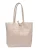 Isabella Rhea Beige Rundleer Tas