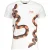 Cavalli Class Bianco Katoenen Heren T-Shirt