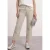 Street One Dames Broek met Straight Leg-pijpen in cargo-stijl in Beige