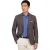 Colbert Scotland Blue bruin geprint borstzak