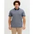 JACK & JONES PLUS SIZE regular polo Plus Size donkerblauw