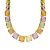 Luxenter Tosab collier in 18k geelgouden afwerking