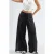 Trekkoord Taille Crepe Broek met Strikdetail