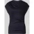 comma T-shirt van viscose met ronde hals