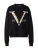19V69 ITALIA Sweatshirt ‘Sinja’  geel / zwart / wit
