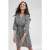 DIDI Tunic Elvi Feather Grey With Palette Print