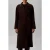 Calvin Klein Classic Double-face Wool Wrap Coat Dark Brown