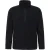 Mountain Warehouse Heren Ted Borg Half Zip Fleece Top (Zwart)