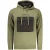 Rifle Verde Katoenen Heren Hoodie