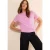 Cecil Dames Shirt met edelstenen in Roze