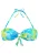 SUNSEEKER Bikinitop  blauw / geel / groen