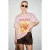 Oversized T-shirt met ronde hals en print