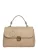 Roberta M Beige Rundleer Tas