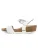Bayton Sandalen met riem ‘Wodonga’  bruin / wit