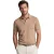 Lichtbruin poloshirt Gentiluomo katoen
