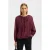 SELECTED FEMME top donkerrood