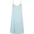 Urban Classics Ladies Viscose Satin Slip Dress Oceanblue