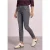 Jeans met Mid Waist-taille en Slim Leg-pijpen, met decoratief detail