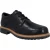 Hunter Cawdor Leer Heren Zwart Brogues Schoenen