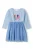 MINOTI Jurk  azuur / donkerblauw / lila / oranje / wit