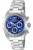 Invicta Speedway 14382 Heren Horloge – Quartz Uurwerk – Roestvrij Staal met blauwe Wijzerplaat – 39mm