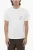 Effen FOR YOU T-shirt met ronde hals en contrasterende print in wit