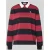 Review Poloshirt met lange mouwen, strepen en contrasterende knoopsluiting