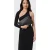 AllSaints Bettina Emb Clutch Black
